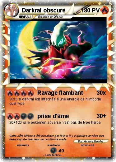 Pokemon Darkrai obscure
