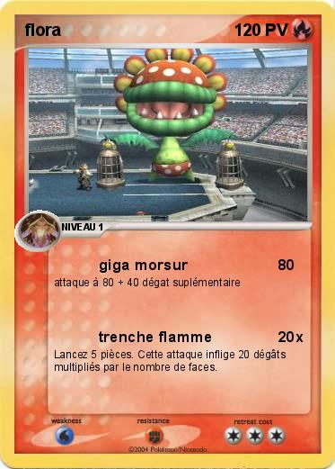 Pokemon flora
