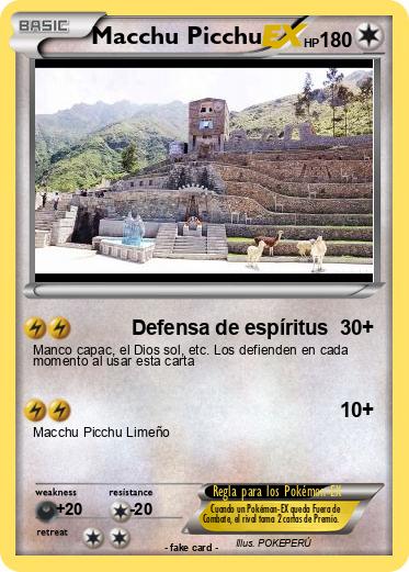 Pokemon Macchu Picchu