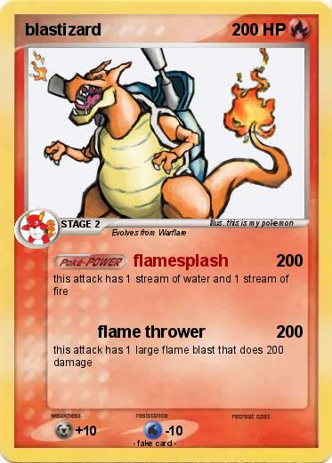 Pokemon blastizard