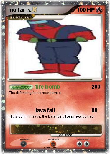 Pokemon moltar