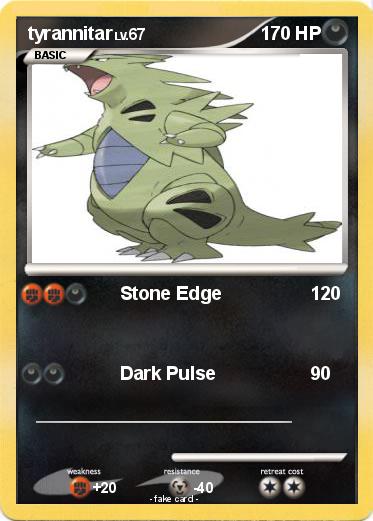 Pokemon tyrannitar