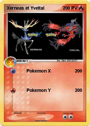 Pokemon Xerneas et Yveltal