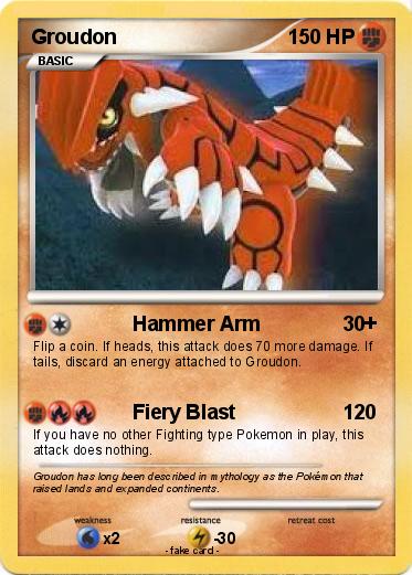 Pokemon Groudon