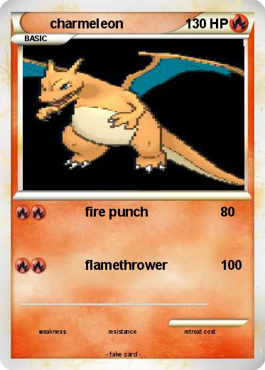 Pokemon charmeleon