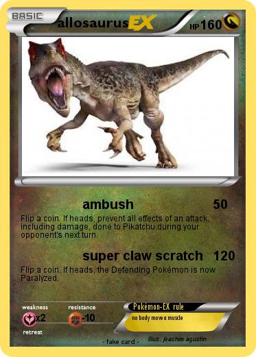 Pokemon allosaurus