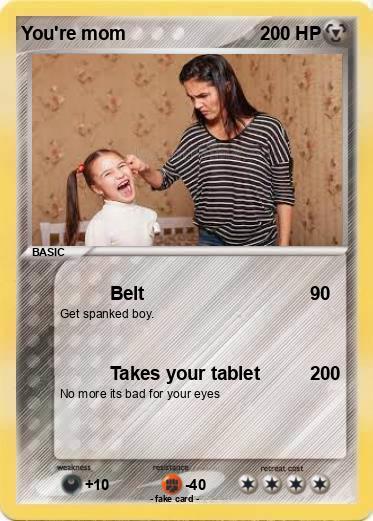 Pokemon You're mom