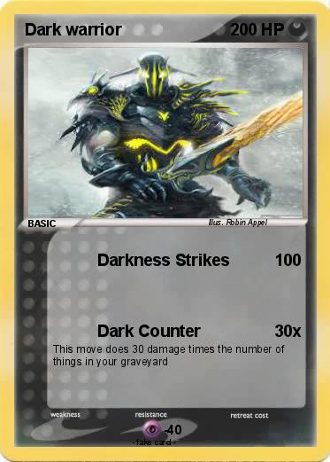 Pokemon Dark warrior
