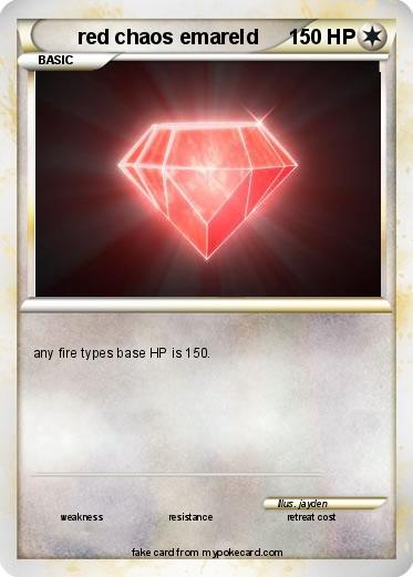 Pokemon red chaos emareld