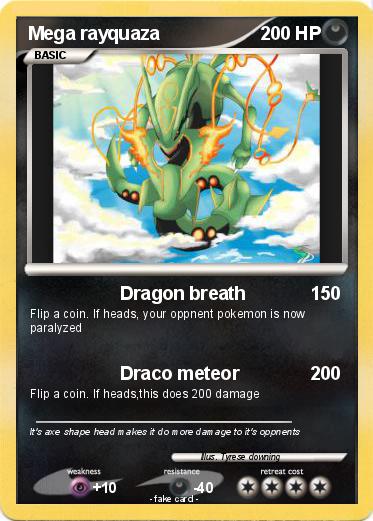 Pokemon Mega rayquaza