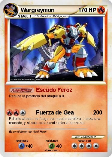 Pokemon Wargreymon