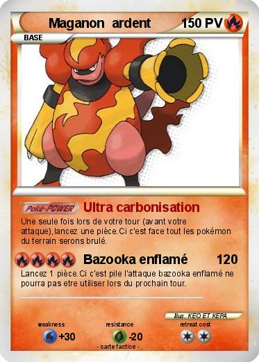 Pokemon Maganon  ardent