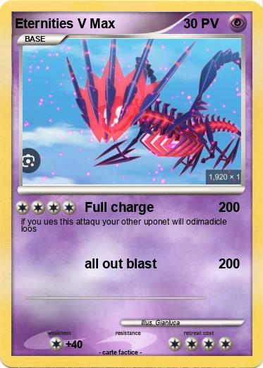 Pokemon Eternities V Max