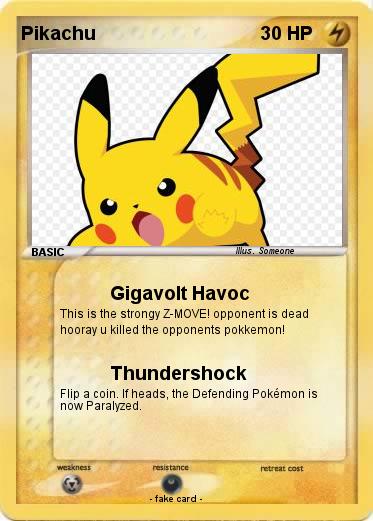 Pokemon Pikachu