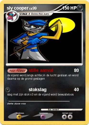 Pokemon sly cooper