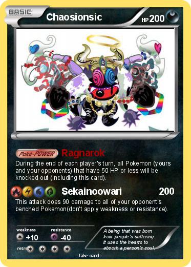 Pokemon Chaosionsic