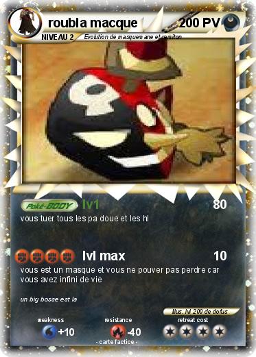 Pokemon roubla macque