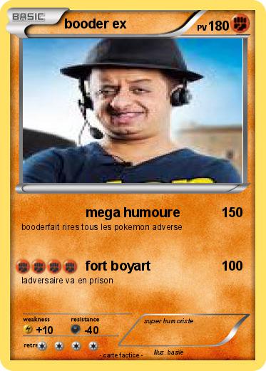 Pokemon booder ex