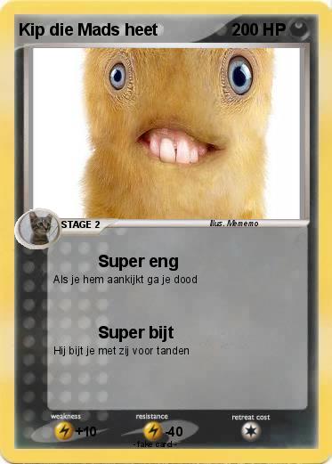 Pokemon Kip die Mads heet