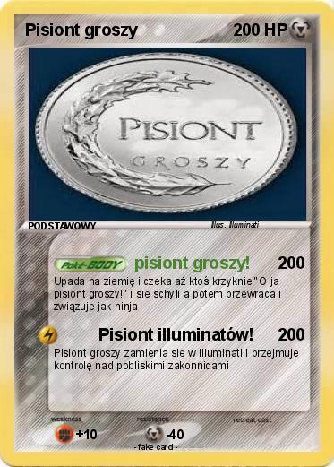 Pokemon Pisiont groszy