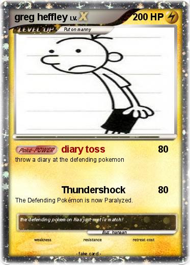 Pokemon greg heffley