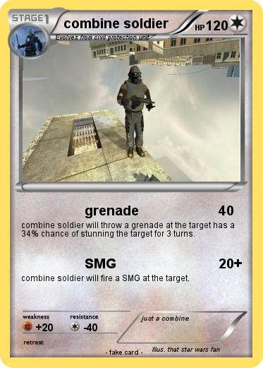Pokemon combine soldier