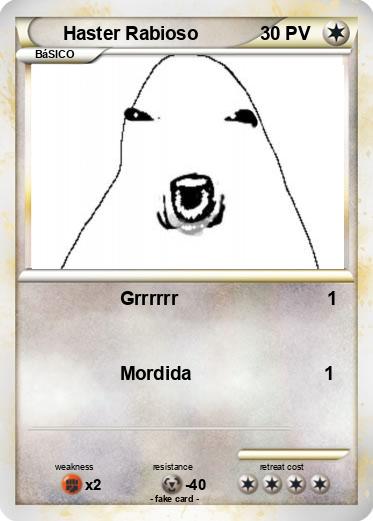 Pokemon Haster Rabioso