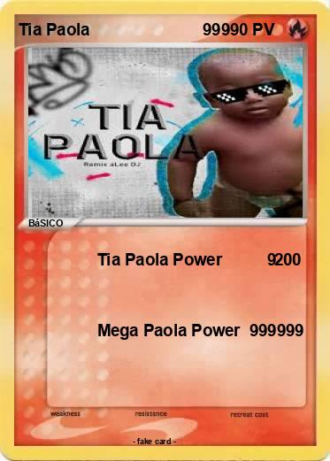 Pokemon Tia Paola                         999