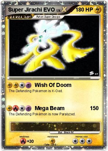 Pokemon Super Jirachi EVO
