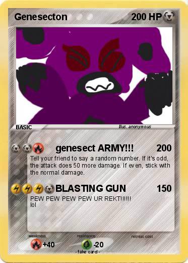 Pokemon Genesecton