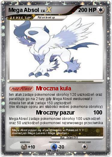 Pokemon Mega Absol