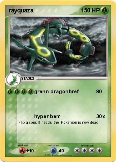 Pokemon rayquaza