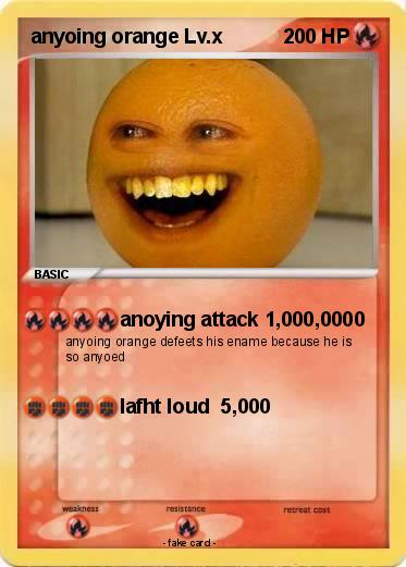 Pokemon anyoing orange Lv.x