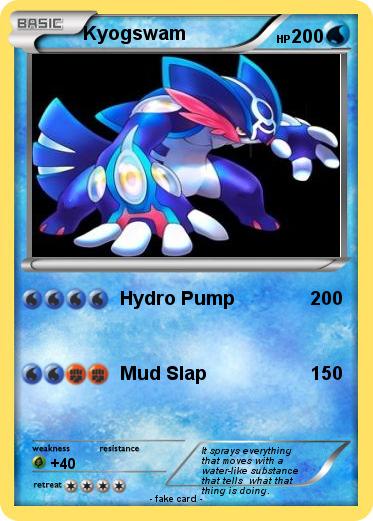 Pokemon Kyogswam