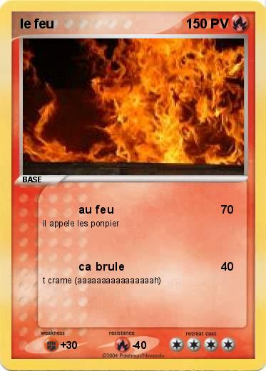 Pokemon le feu