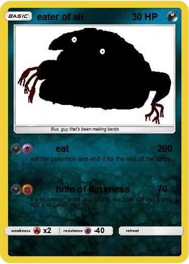 Pokemon eater of all