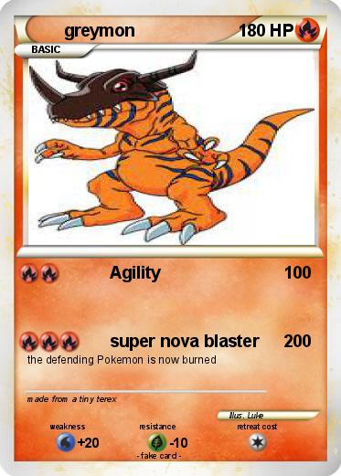 Pokemon greymon