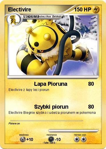 Pokemon Electivire