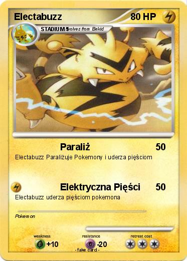 Pokemon Electabuzz