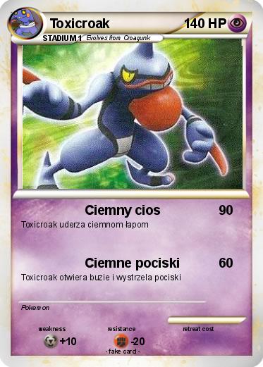 Pokemon Toxicroak