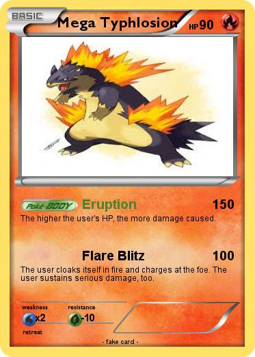 Pokemon Mega Typhlosion