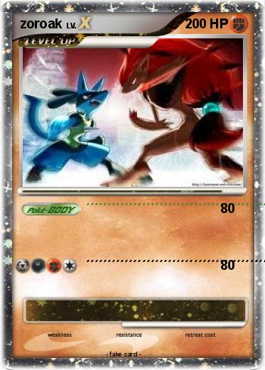 Pokemon zoroak
