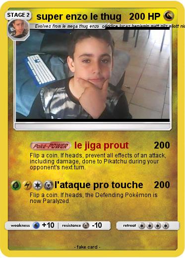Pokemon super enzo le thug