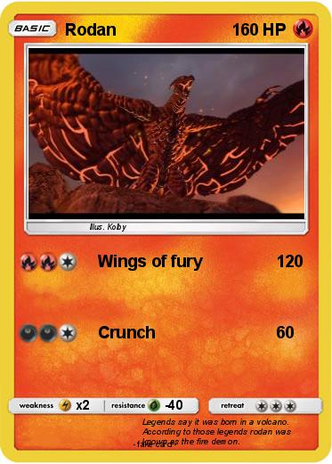 Pokemon Rodan
