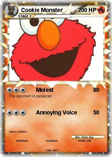 Pokemon Cookie Monster