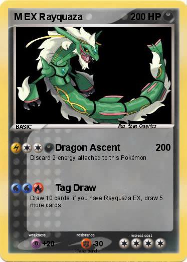 Pokemon M EX Rayquaza