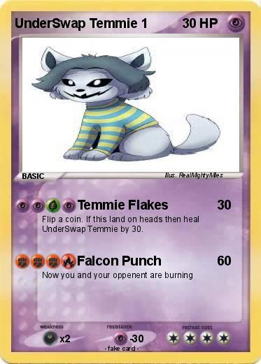 Pokemon UnderSwap Temmie 1