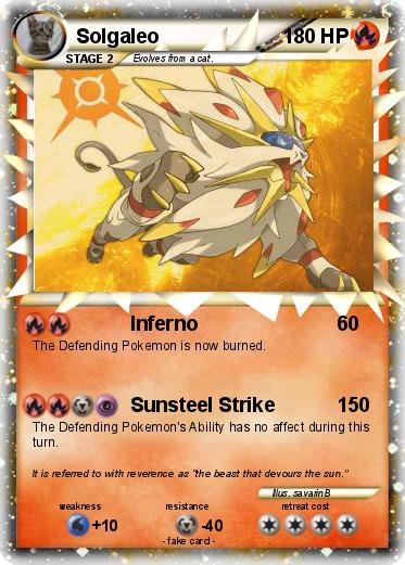 Pokemon Solgaleo