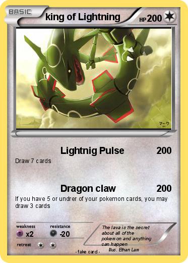 Pokemon king of Lightning