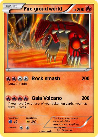Pokemon Fire groud world